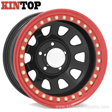 Black Offroad Soft Eight Beadlock Steel Wheel Rim